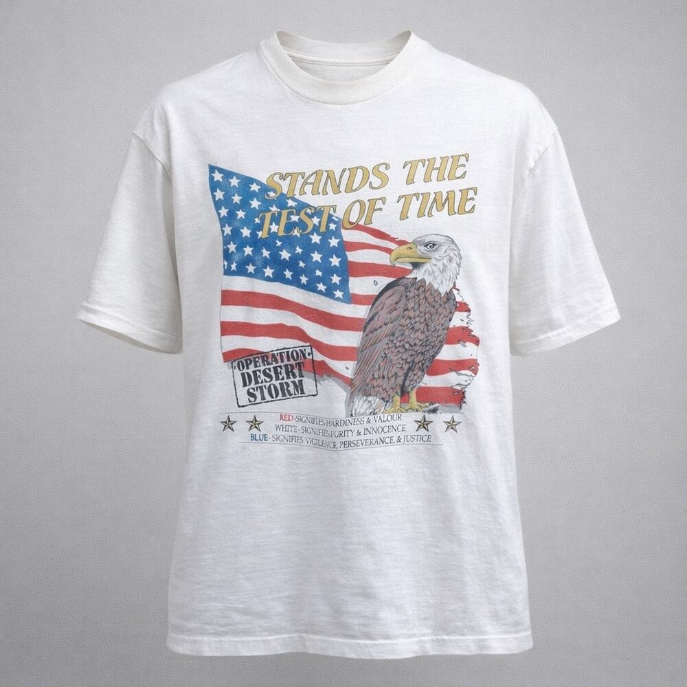 Vintage 90s Operation Desert Storm Single Stitch T-Shirt